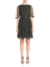 JASON WU Flutter-Sleeve Lace Cocktail Dress