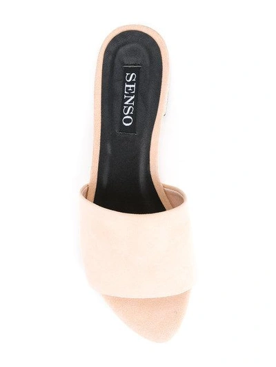 Shop Senso Zulu Slip-on Sandals In Neutrals