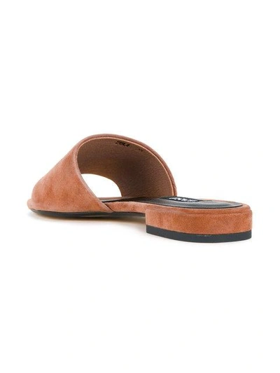 Shop Senso Zulu Slip-on Sandals In Brown
