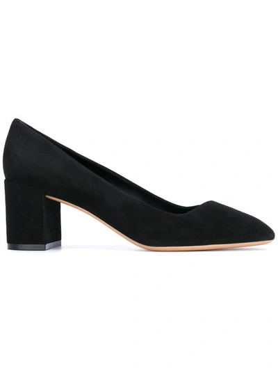 Ferragamo Pumps Mit Blockabsatz In Black