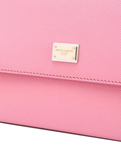 Shop Dolce & Gabbana Kleine 'sicily' Handtasche - Rosa In Pink