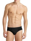 Hanro Cotton Essentials Cotton Brief In Black