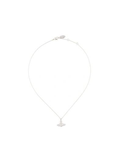Vivienne Westwood Pewter Short Necklace
