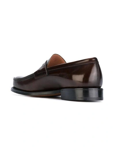 Shop Church's Wesley Penny Loafers In Brown