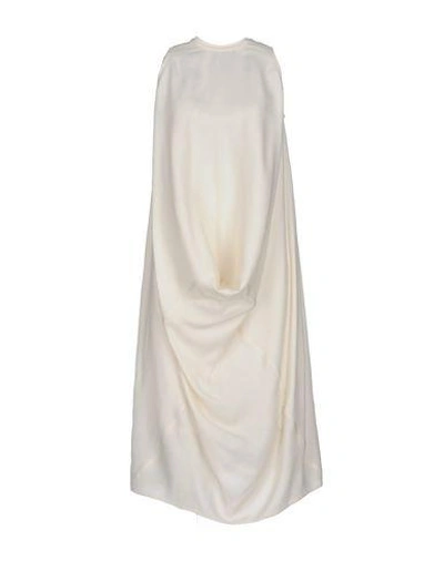 Rick Owens Knee-length Dresses In Ivory
