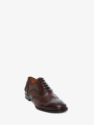 Shop Alexander Mcqueen Oxford-brogues Aus Leder