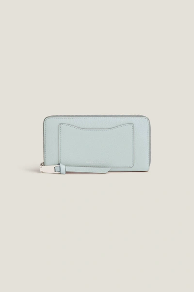 Marc Jacobs Recruit Standard Continental Wallet In Glacier