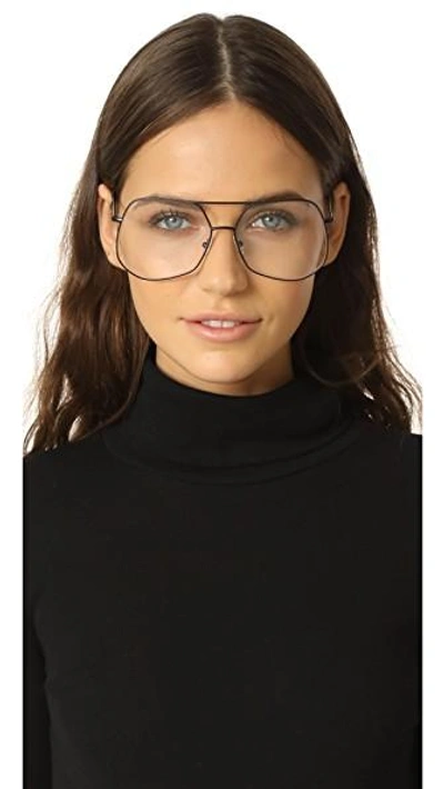 Shop Grey Ant Mesh Glasses In Black/clear