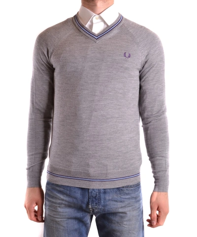 Fred Perry Sweaters In Grey