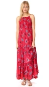 Free People Garden Party Maxi Dress In Red Combo