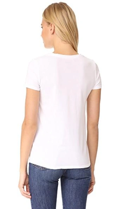 Shop Three Dots Classic Crew Tee In White