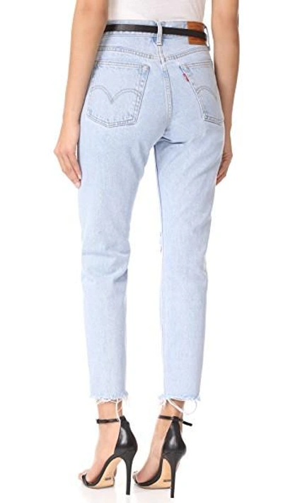 Shop Levi's Wedgie Jeans In Kiss Off