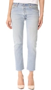 RE/DONE X LEVI'S RELAXED CROPPED JEANS
