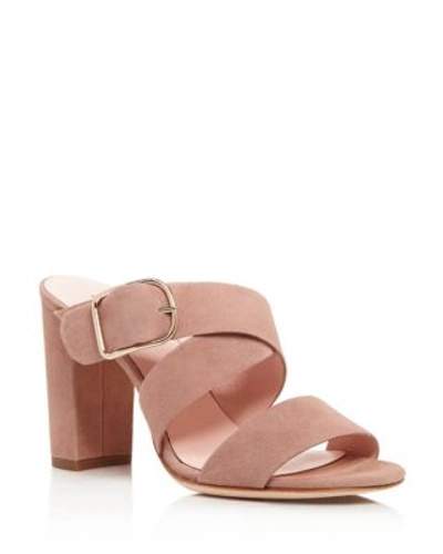Kate Spade Orchid Slide Sandal In Fawn/gold