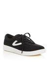 Tretorn Nylite Plus Sneaker In Black/white