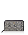 TORY BURCH PARKER GEO-T ZIP LEATHER CONTINENTAL WALLET,36956