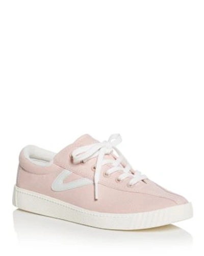 Tretorn Women's Nylite Plus Lace Up Sneakers In Light Pink