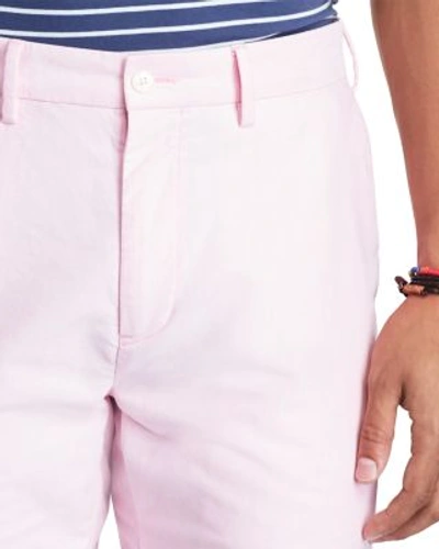 Shop Polo Ralph Lauren Cotton Oxford Classic Fit Shorts In New Rose Red