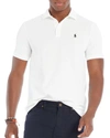 Polo Ralph Lauren Stretch Mesh Classic Fit Polo Shirt In White