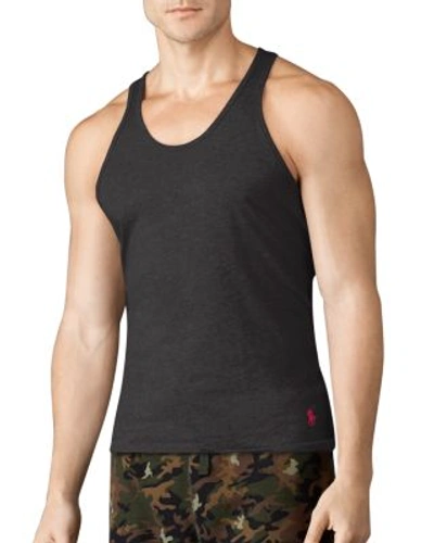 Shop Polo Ralph Lauren Supreme Comfort Tank Top, Pack Of 2 In Polo Black