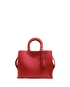 COACH Glovetanned Pebble Rogue Satchel,1805297RED/BLACKCOPPER