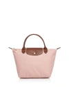 Longchamp 'small Le Pliage' Top Handle Tote - Pink In Pinky/gold