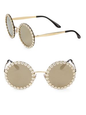 dolce gabbana round daisy sunglasses
