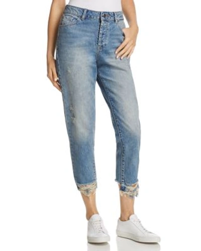 Dl1961 Goldee High Rise Tapered Jeans In Puzzle