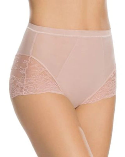Shop Spanx Spotlight On Lace Briefs In Vintage Rose