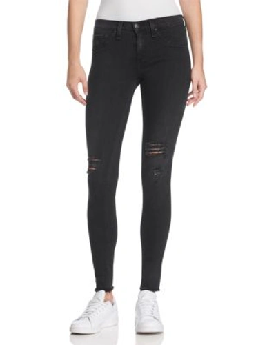 Shop Rag & Bone /jean Legging Jeans In Night With Holes