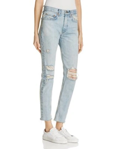 Shop Rag & Bone /jean Marilyn Skinny Jeans In Union Pool