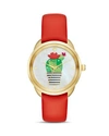 KATE SPADE Crosstown Watch, 34mm,2598593MULTI/ORANGE