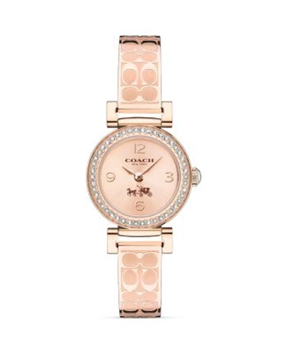 Coach Madison Watch, 24mm In Pink