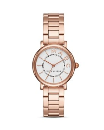 Shop Marc Jacobs Classic Watch, 28mm In White/gold