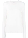 Equipment Cashmere Side-button Sweater In White