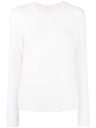 Equipment Cashmere Side-button Sweater In White