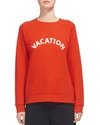 WHISTLES Vacation Sweatshirt,2529730RED