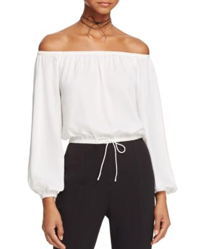 The Fifth Label Shoulder Top In Ivory