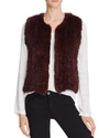 525 AMERICA Classic Fur Vest,636258ROOTBEER