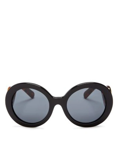 PRADA ROUND BAROQUE ARM SUNGLASSES, 55MM PR 08TS55-X