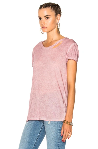 Shop Rta Nicola Tee Shirt In Rose