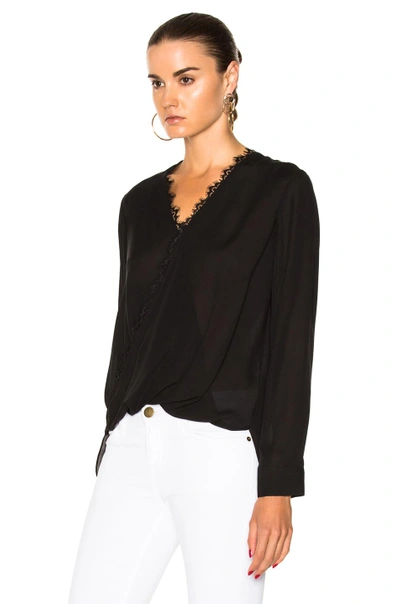 Shop L Agence Rosario Top In Black