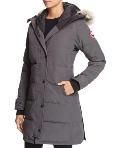 Canada Goose Shelburne Down Parka In Graphite