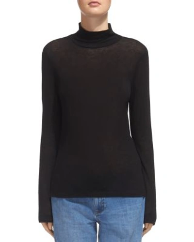 Whistles Turtleneck Sweater In Black