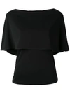 CHALAYAN Cape Top,DRYCLEANONLY