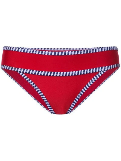 Shop Duskii Iao Valley Bikini Pants - Red