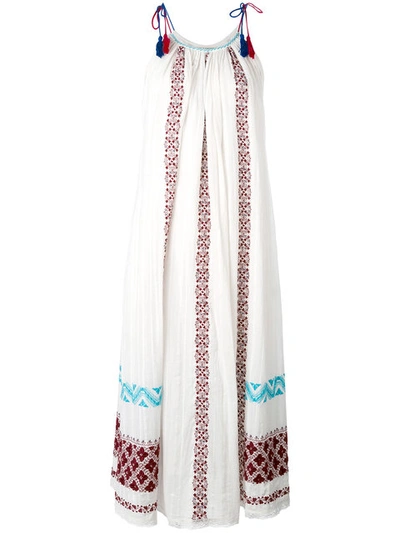 Ulla Johnson Embroidered Tassel Dress