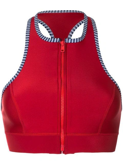 Shop Duskii Iao Valley Bikini Top - Red