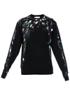FORTE COUTURE Black "giotto" Painted Sweater,GIOTTOBLK001