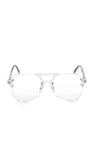 Shop Grey Ant Yes Way Glasses In Clear/clear